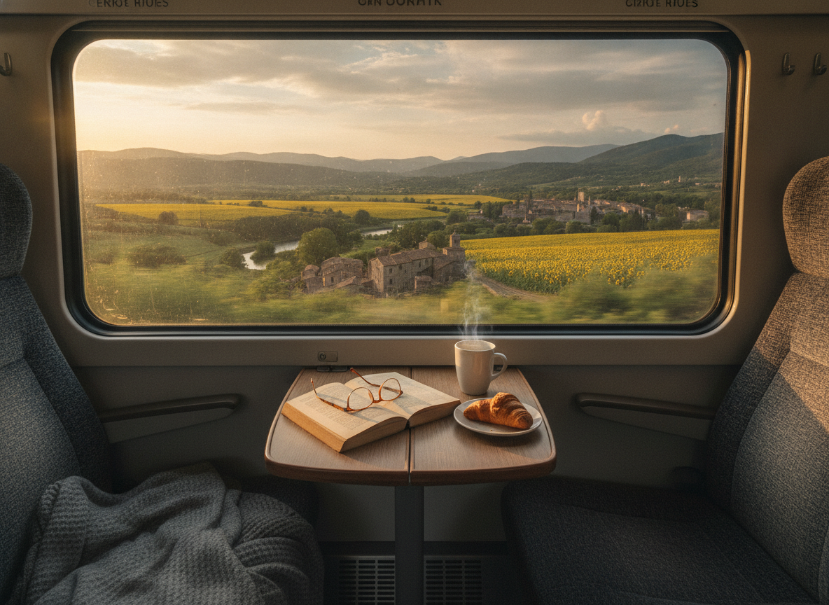 Reizen zonder haast: de trein als bestemming